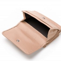 Женский кожаный кошелек Bright DR. BOND WS-403 pink