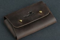 Кожаная визитница SHVIGEL 16160