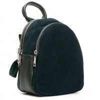 Женский замшевый рюкзак ALEX RAI 2058 green