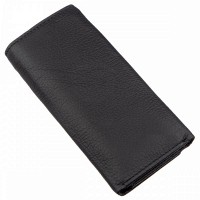 Мужская чёрная ключница из натуральной кожи ST Leather 18839
