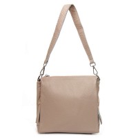 Женская кожаная сумка ALEX RAI 8942-9 beige