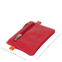 Кожаная ключница Visconti CP2 Cora (Red Multi)