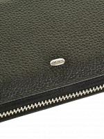 Мужское кожаное портмоне Classic  DR. BOND MS-41 black