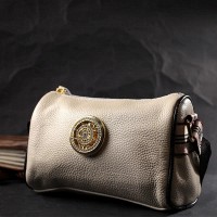 Молодежная женская кожаная сумка через плечо Vintage 22264 