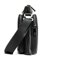 Мужская кожаная сумка через плечо BRETTON 4014-5 black