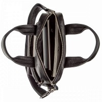 Мужская кожаная черная сумка SHVIGEL 11167