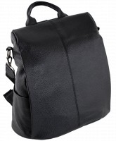 Женский черный рюкзак TRAUM 7235-11