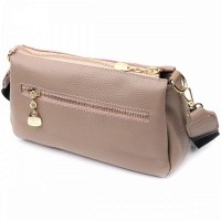 Молодежная женская кожаная сумка через плечо Vintage 22609 