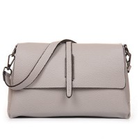 Женская кожаная сумка ALEX RAI 99104 l-grey