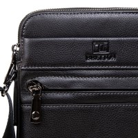 Мужская кожаная сумка через плечо BRETTON 1670-6 black