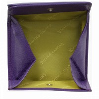 Кожаный женский кошелек Smith and Canova 28611 Haxey (Purple)