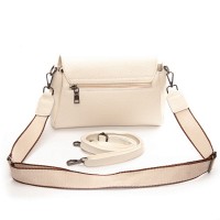 Женская кожаная сумка ALEX RAI 99118 white