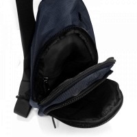 Мужская тканевая сумка-слинг Lanpad 83029 blue