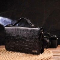 Кожаная мужская барсетка CANPELLINI 21570 
