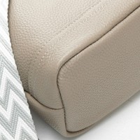Женский молодежный кожаный клатч ALEX RAI 29012 l.grey