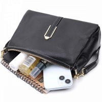 Молодежная женская кожаная сумка через плечо Vintage 22607 