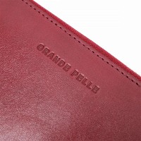 Кожаный женский кошелек ручной работы GRANDE PELLE 16796 