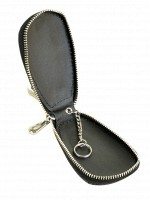 Мужская кожаная ключница F633 BMW black