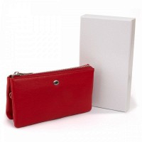 Женский кожаный клатч ST Leather 19251 Красный