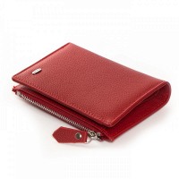 Женский кожаный кошелек Classik  DR. BOND WN-23-8 red