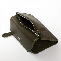 Женский кожаный кошелек Classik  DR. BOND WN-23-12 green
