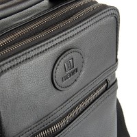 Мужская кожаная сумка через плечо BRETTON 5415-4-L black