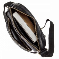 Мужская кожаная сумка через плечо SHVIGEL 19111