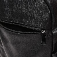 Женский городской кожаный рюкзак Keizer K110086-black