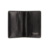  Кожаный картхолдер  Visconti ENZ75 Ascari (Black Shadow)