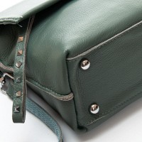 Женская кожаная сумка ALEX RAI 8793-9 blue-green