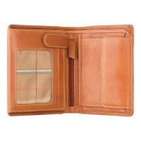 Мужской  кожаный кошелек Visconti DRW41 Galen (Oak Tan)