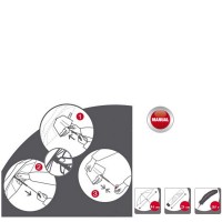 Зонт механический Knirps E.050 Red Kn95 1050 4801