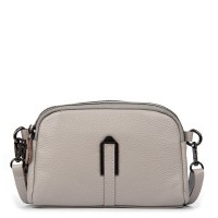Женский молодежный кожаный клатч ALEX RAI 99101 beige