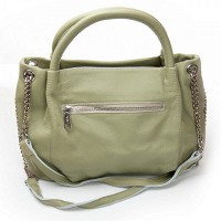 Женская кожаная сумка ALEX RAI 8918-9 olive