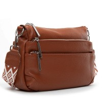 Женская кожаная сумка через плечо ALEX RAI 8269 khaki