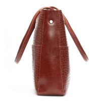 Женская кожаная сумка через плечо ALEX RAI 9384-1 camel