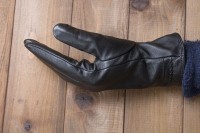 Женские сенсорные кожаные перчатки Shust Gloves 944s2