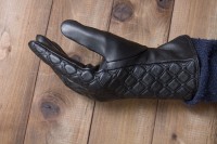 Женские сенсорные кожаные перчатки Shust Gloves 940s3