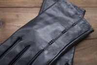 Женские сенсорные кожаные перчатки Shust Gloves 943s2