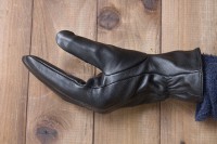 Женские сенсорные кожаные перчатки Shust Gloves 941s3