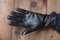 Женские сенсорные кожаные перчатки Shust Gloves 941s3