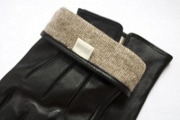Мужские сенсорные кожаные перчатки Shust Gloves 934s3