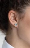 Серьги-пусеты Скифская Этника Цефеида indicolite 925 29-11104s06-5037s