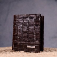Мужской кожаный кошелек KARYA 21324