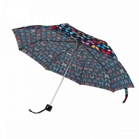 Зонт женский механический Fulton L354-041659 Minilite-2 Butterfly (Бабочки)