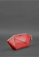 Женская кожаная косметичка BlankNote bn-cb-2-red