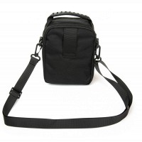 Мужская небольшая сумка через плечо и пояс Lanpad 82077 black