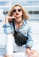 Сумка на пояс BlankNote «Spirit» Оникс