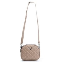 Женский молодежный кожаный клатч ALEX RAI 60065 beige