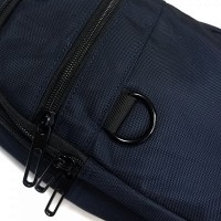 Мужская тканевая сумка-слинг Lanpad 82076 blue